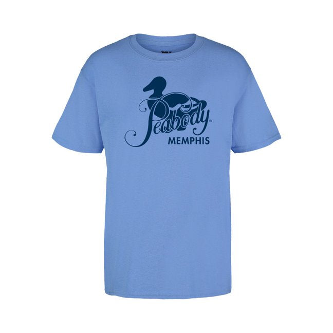 Youth Peabody Tee- Blue