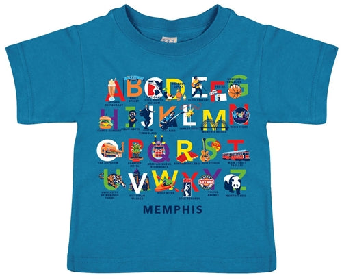 ABCs of Memphis- Blue