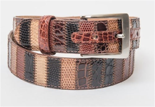 Alligator & Lizard Combo Belt