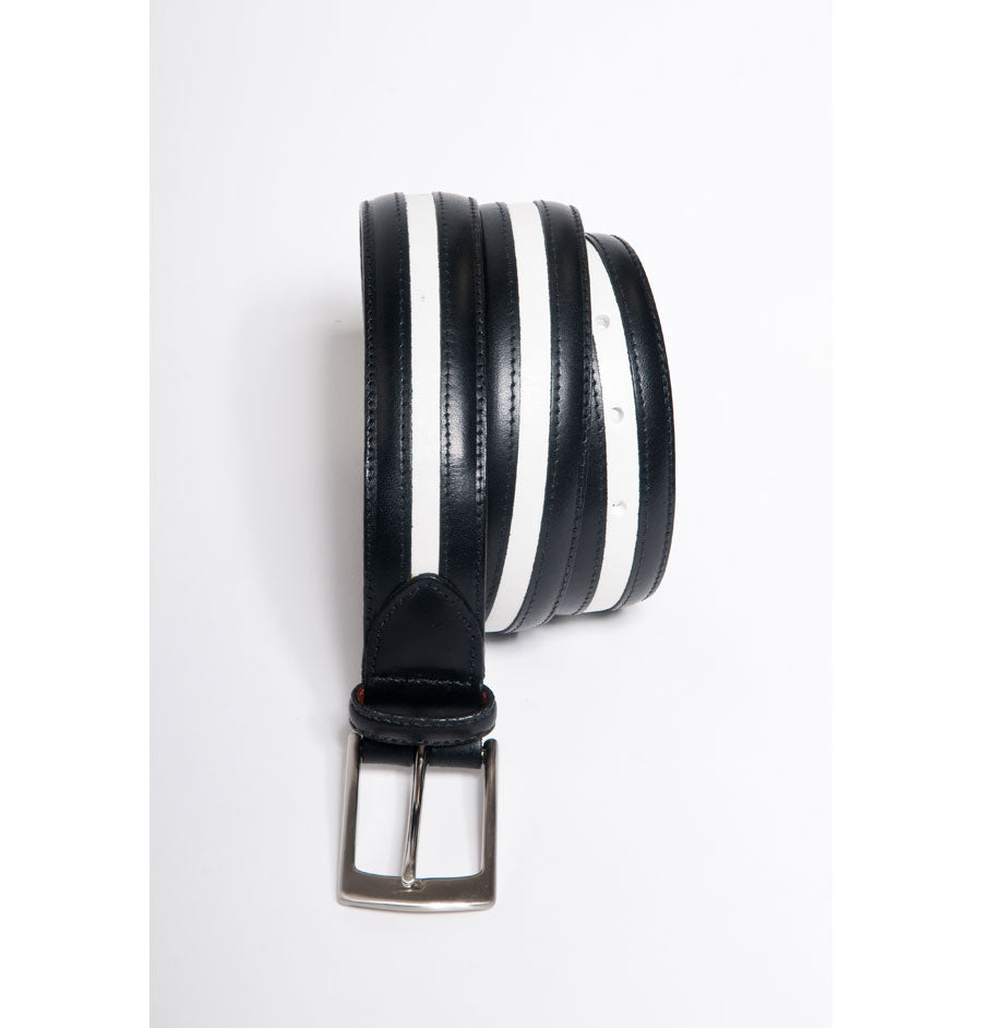 Black & White Combo Belt - Lansky