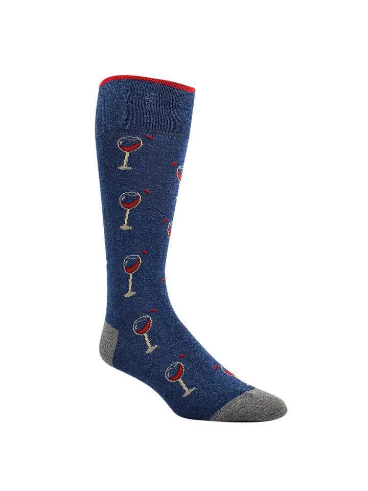 Vino Socks-Blue