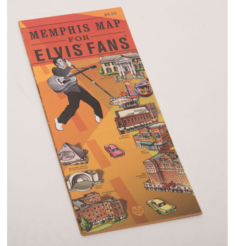 Memphis Map for Elvis Fans