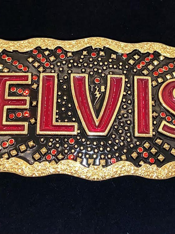 Elvis Movie Buckle Lansky Bros