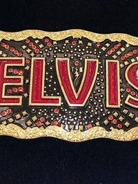 "Elvis" Movie Buckle