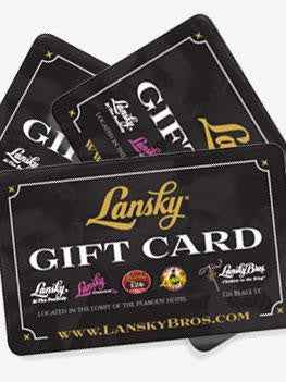 Lansky Bros. E-Gift Card