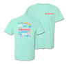 The Memphis Collage Tee- Mint