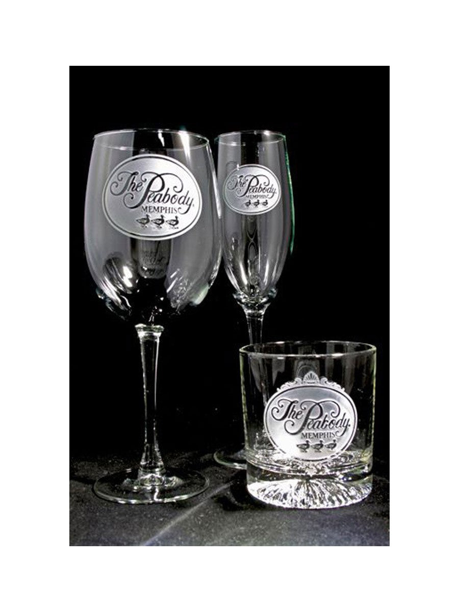 Peabody Etched Glassware