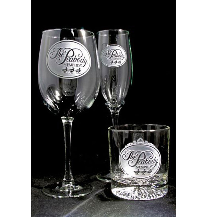 Peabody Etched Glassware