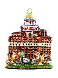 3D Peabody Building Ornament