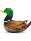 Small Glass Mallard Duck