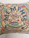 Memphis Hand-Embroidered Pillow- XL