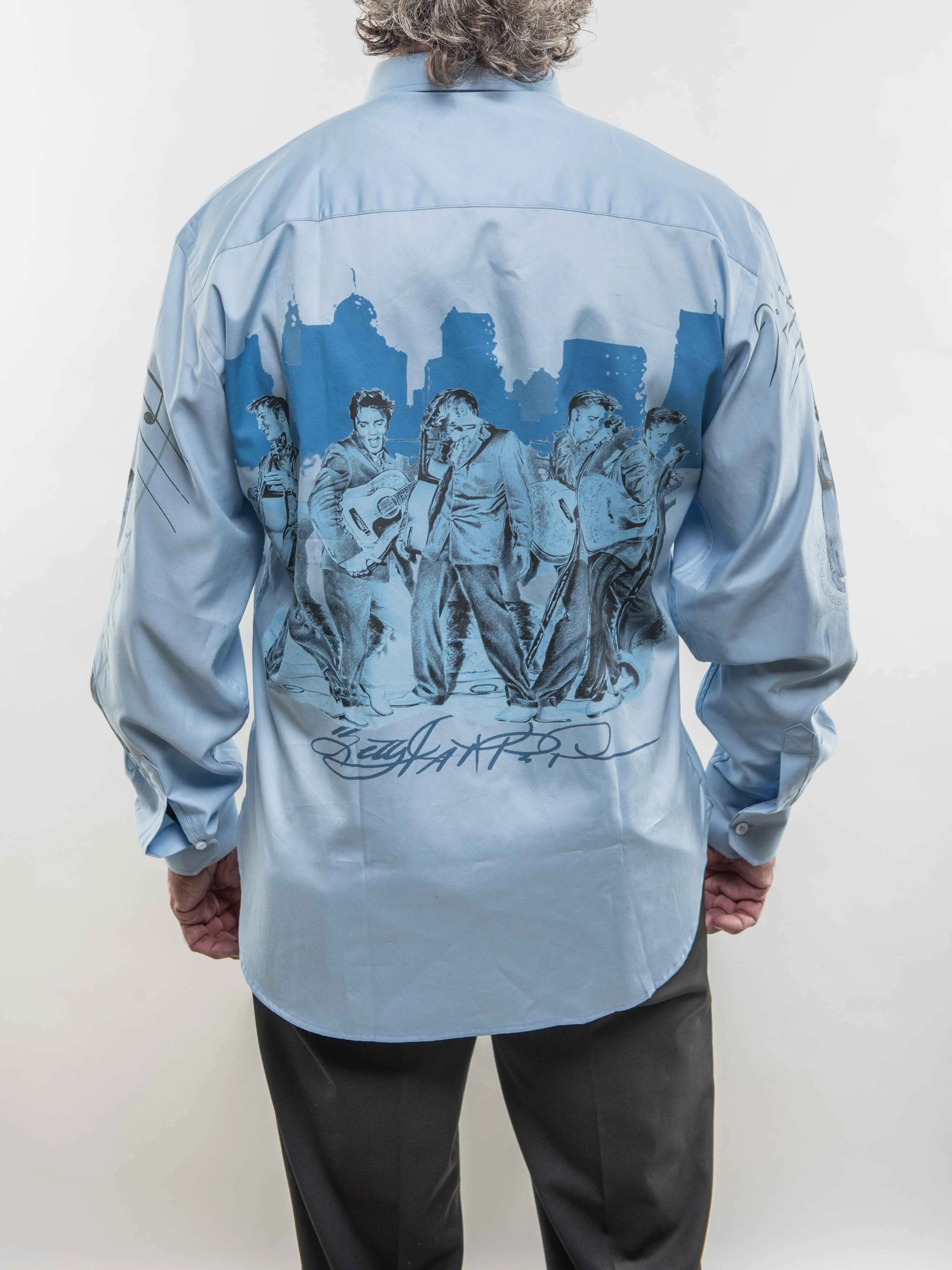 【HI FI FNK】Elvis Longsleeve Elvis T-shirts - Lansky Bros.