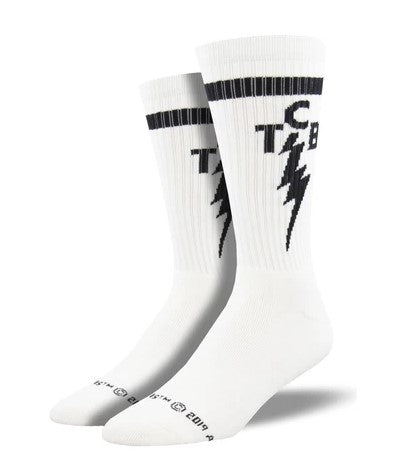 TCB Athletic Socks- White