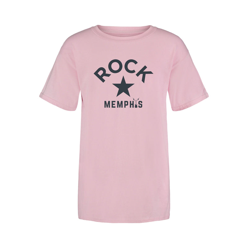 Youth Rock Star Tee- Pink