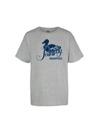 Youth Peabody Tee- Grey