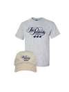 Peabody Cap & Tee Combo- Burgundy