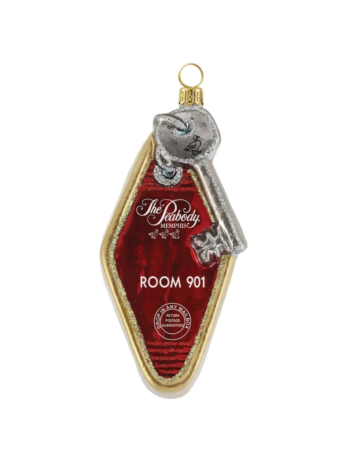 Vintage Key Fob Ornament